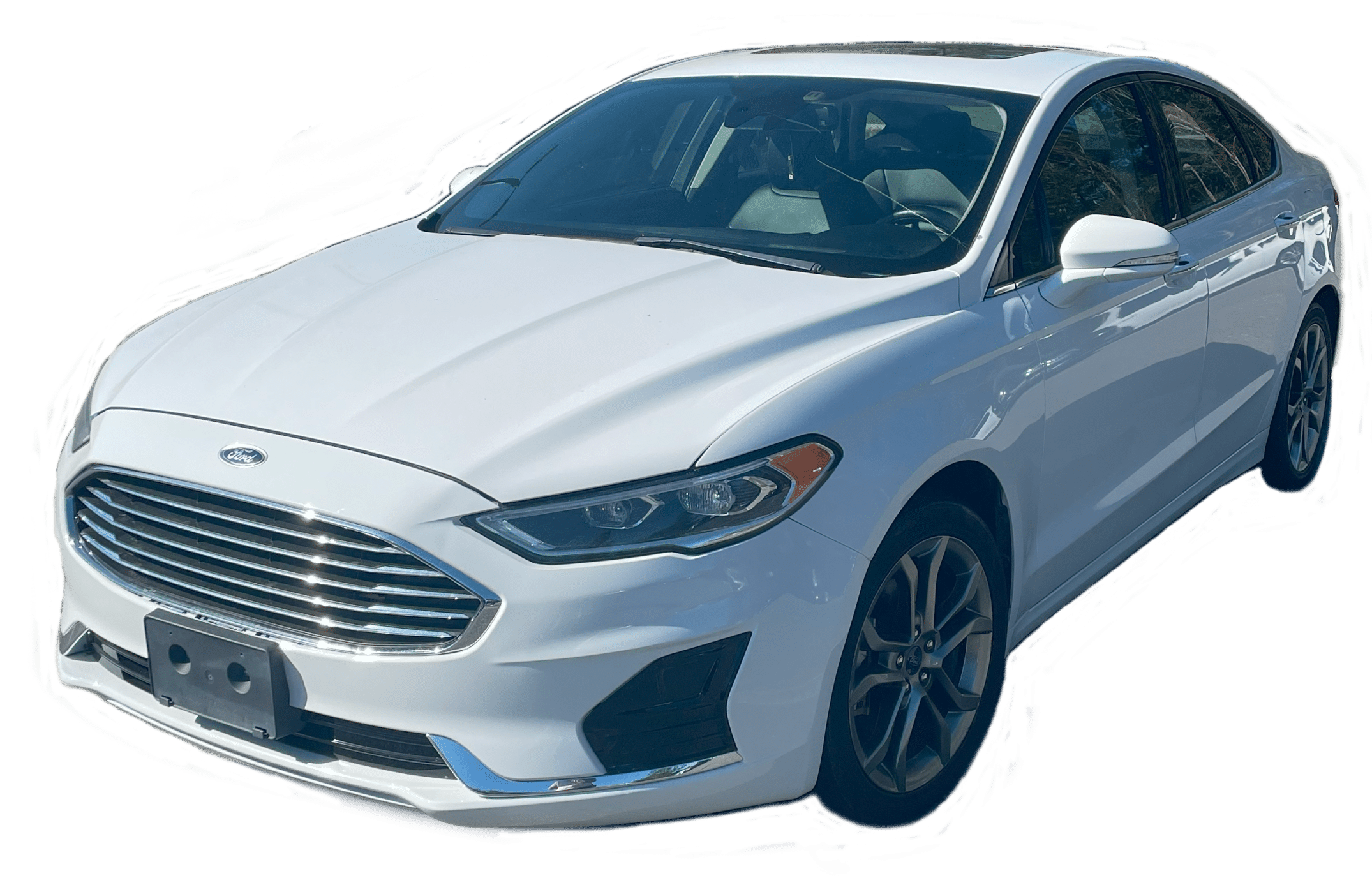 2022 Ford Fusion White